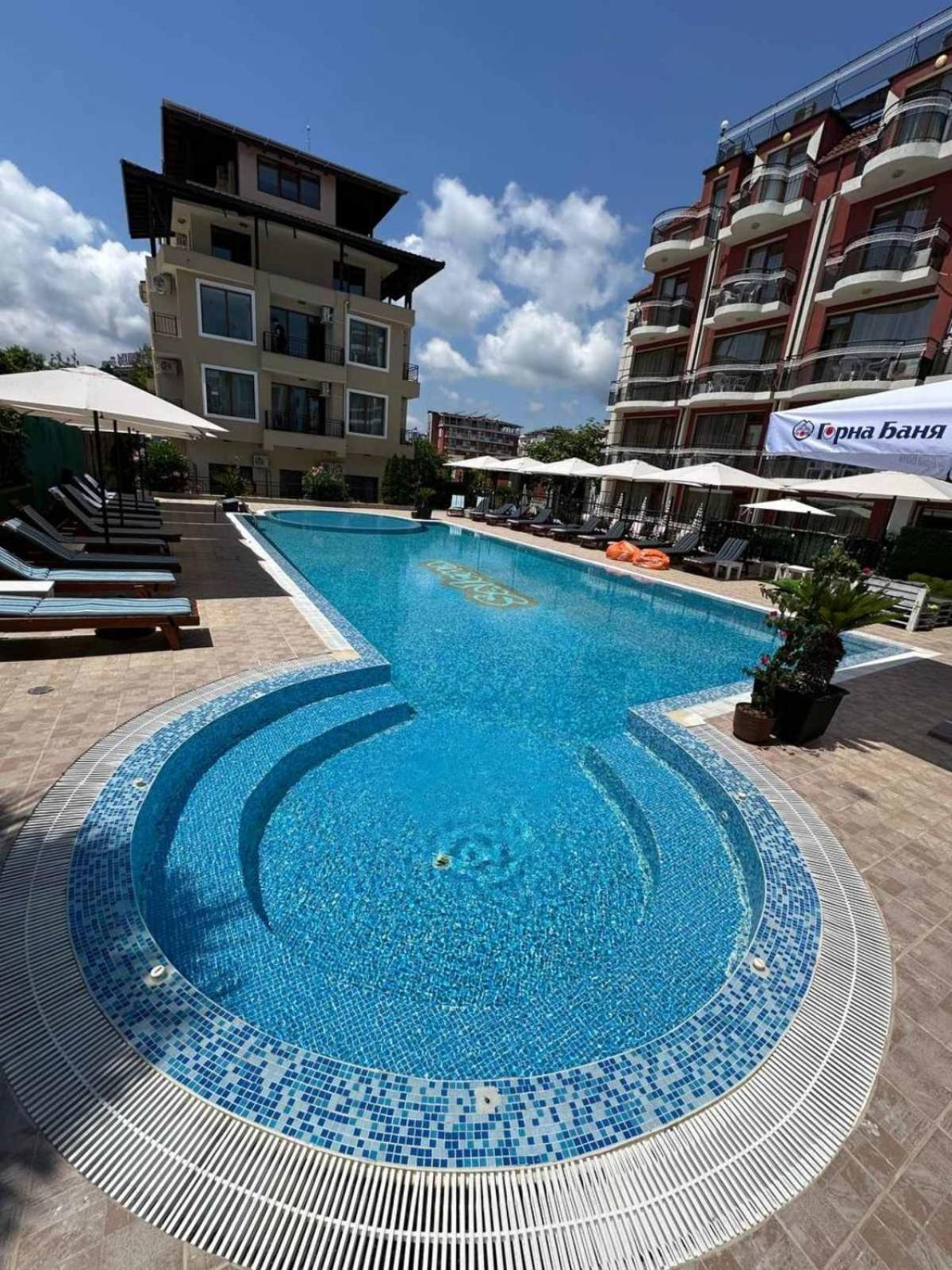 Salena Beach Hotel Primorsko Exterior foto