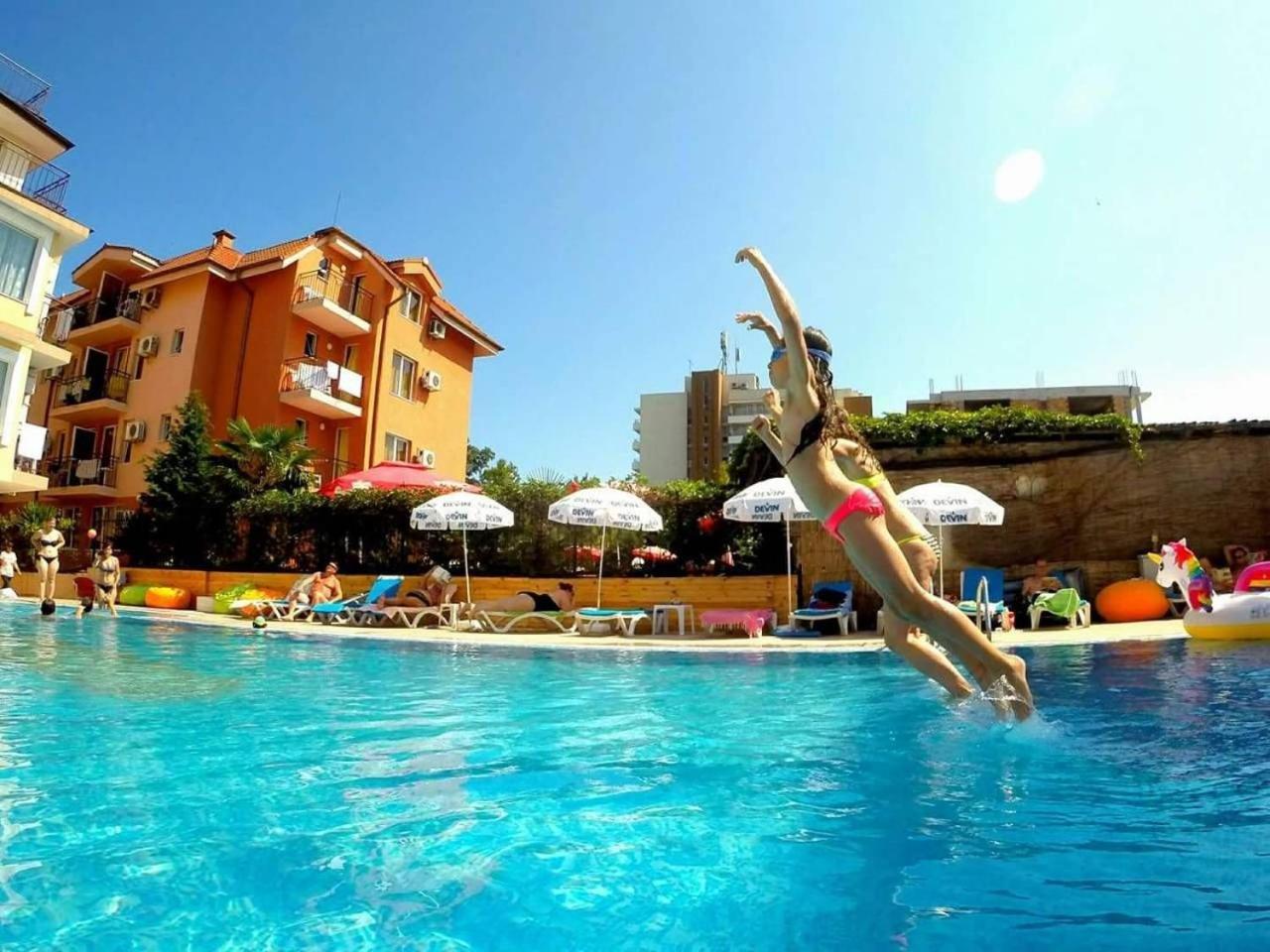 Salena Beach Hotel Primorsko Exterior foto