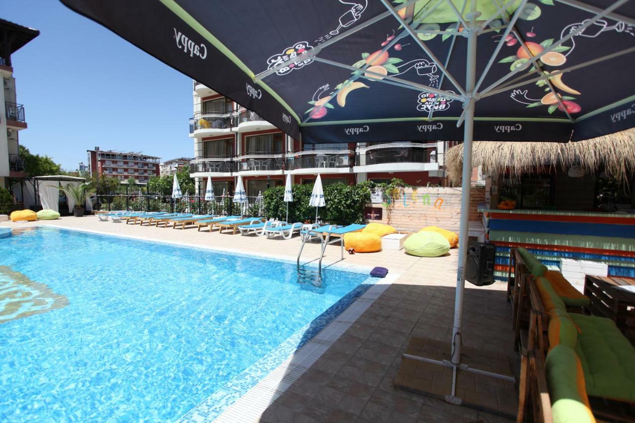 Salena Beach Hotel Primorsko Exterior foto