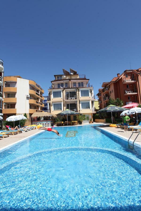 Salena Beach Hotel Primorsko Exterior foto